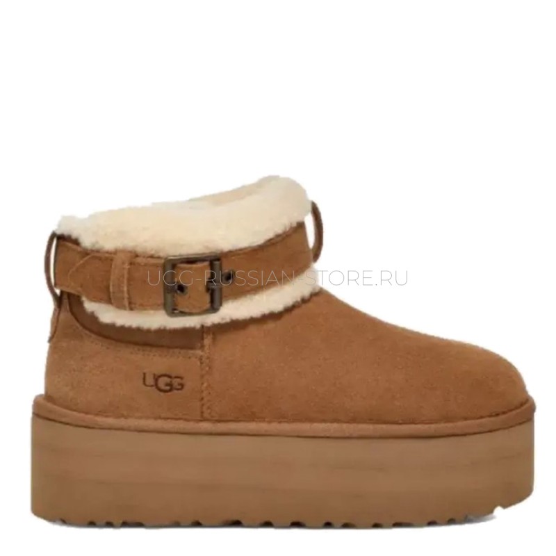 UGG Ultra Mini Belted Roller Chestnut 11